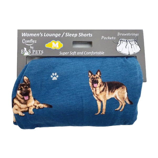 E&S Pets - German Shepherd Pajama Shorts