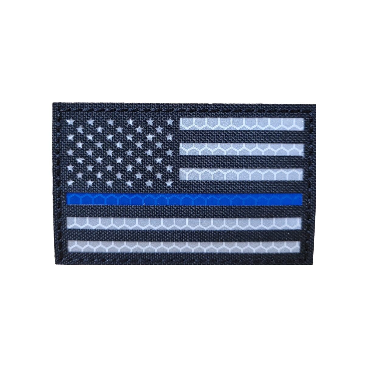GSS - Infrared Reflective Thin Blue Line American Flag Patch 3.25” x 2” in , durable Animals & Pet Supplies for dogs