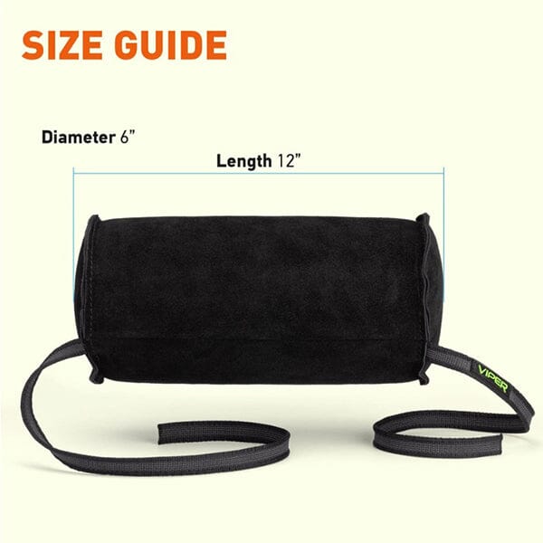 VIPER - Leather Cylinder Bite Roll Pet Training Aids Viper