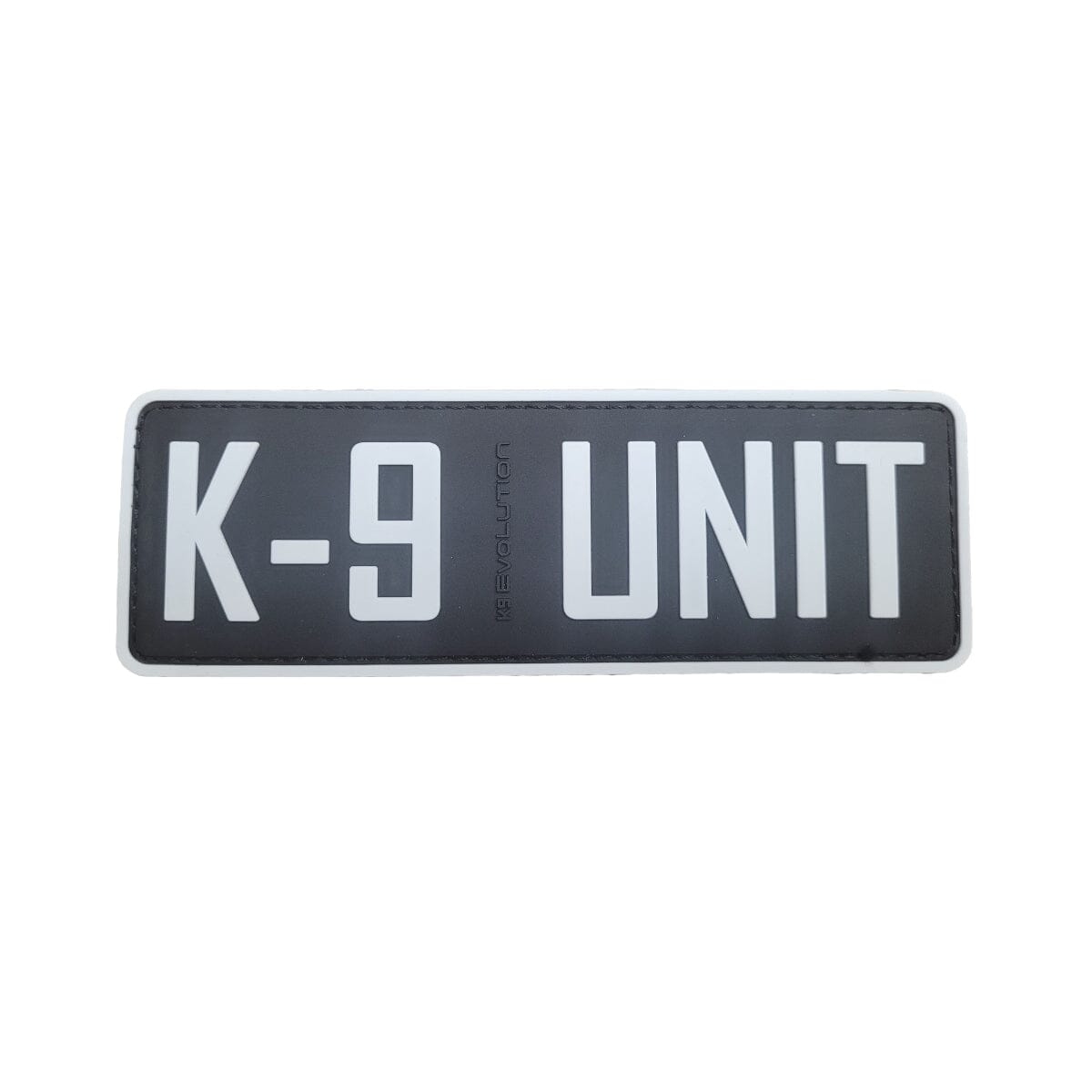 K9 EVOLUTION - ID Patch 3D Big 6" x 2" in K-9 Unit, durable Pet Collars & Harnesses for dogs
