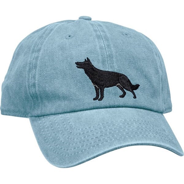 German Shepherd Dog Embroidered Baseball Caps