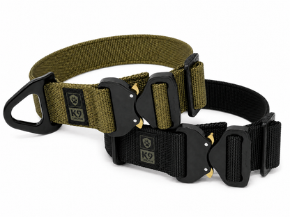 K9 THORN Cobra-Alpha 1.75-Inch Tactical Dog Collar with COBRA Buckle