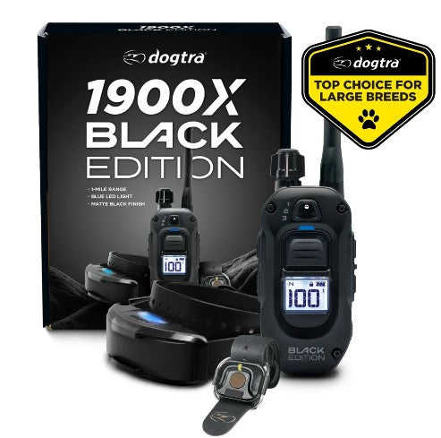 DOGTRA 1900X BLACK EDITION 1-DOG UNIT