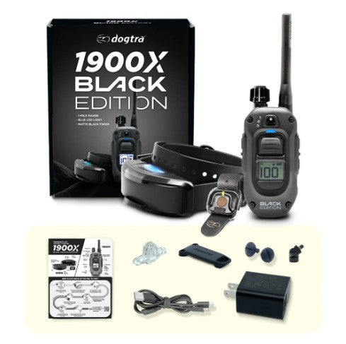 DOGTRA 1900X BLACK EDITION 1-DOG UNIT