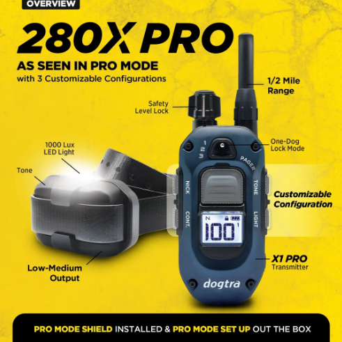 DOGTRA 280X Pro 1-Dog Training Collar