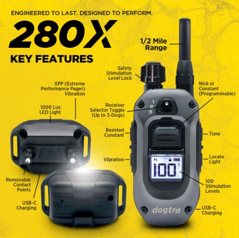 DOGTRA - 280X 1-DOG UNIT