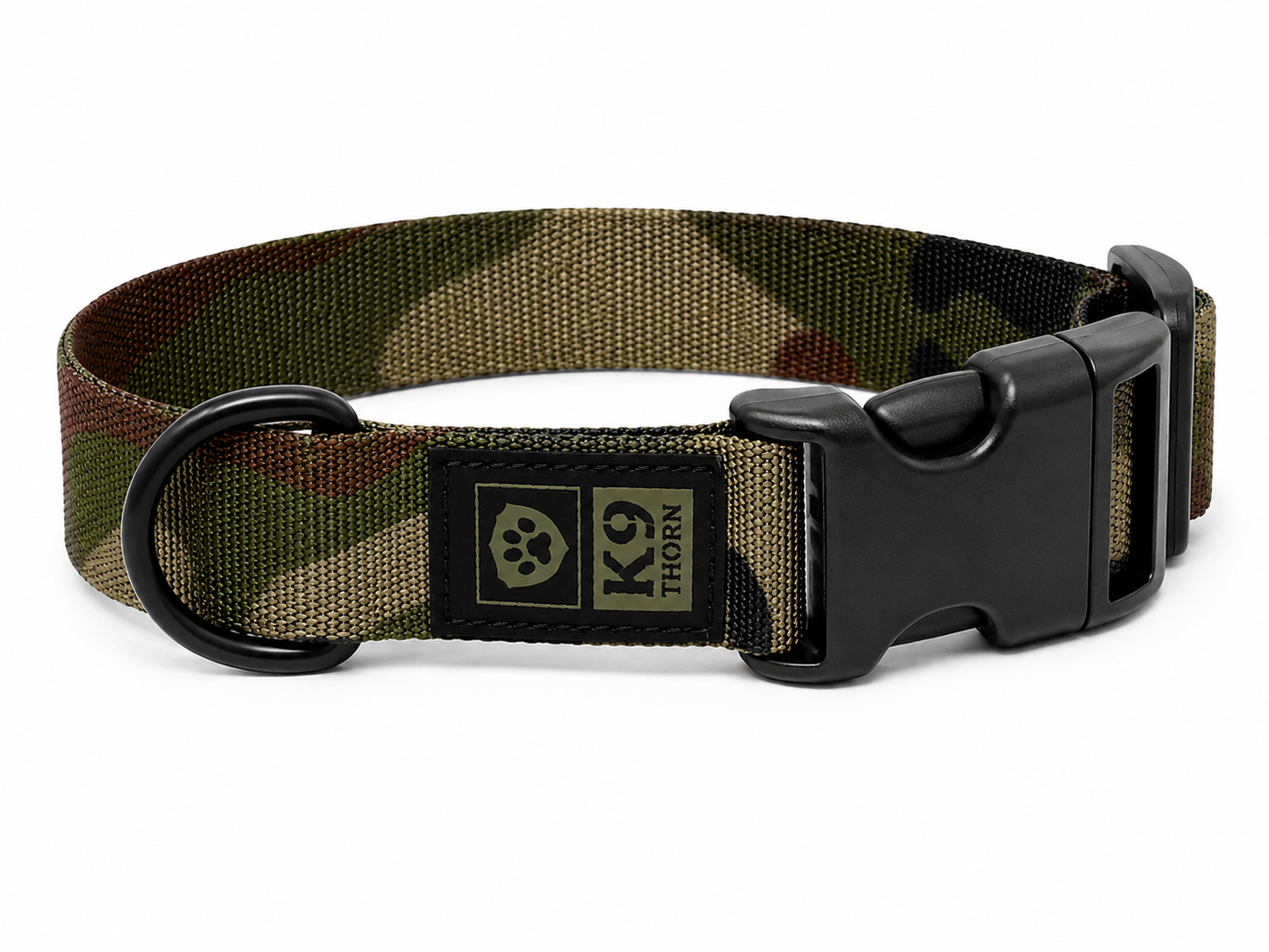 K9 THORN Camouflage Dog Collar with Duraflex Buckle