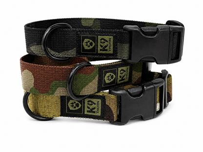 K9 THORN Camouflage Dog Collar with Duraflex Buckle