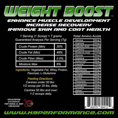 CPN Weight Boost – Weight Gainer for Dogs, Muscle & Energy Support