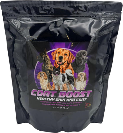 CPN Coat Boost Skin & Coat Supplement for Dogs (Omega-3, Biotin & Immune Support)