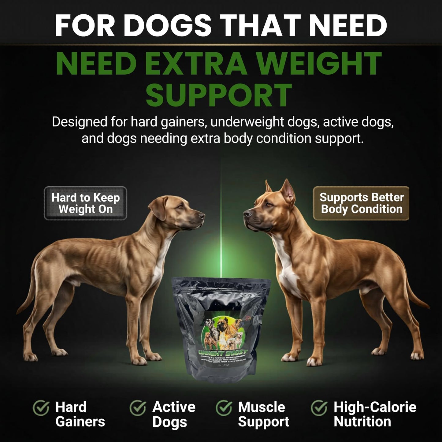 CPN Weight Boost – Weight Gainer for Dogs, Muscle & Energy Support