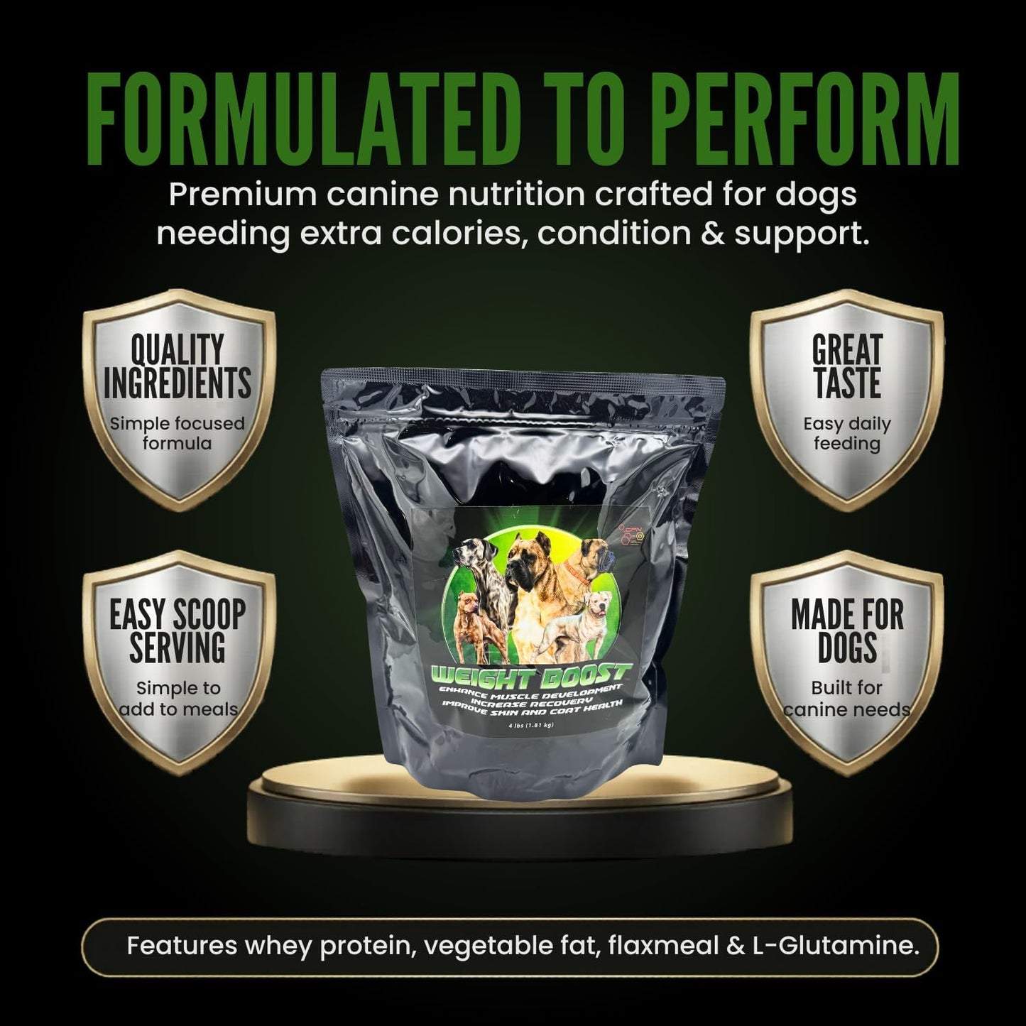 CPN Weight Boost – Weight Gainer for Dogs, Muscle & Energy Support