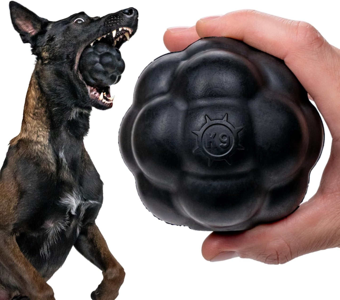 MONSTER K9 - Indestructible Rumble Ball - Guaranteed For Life