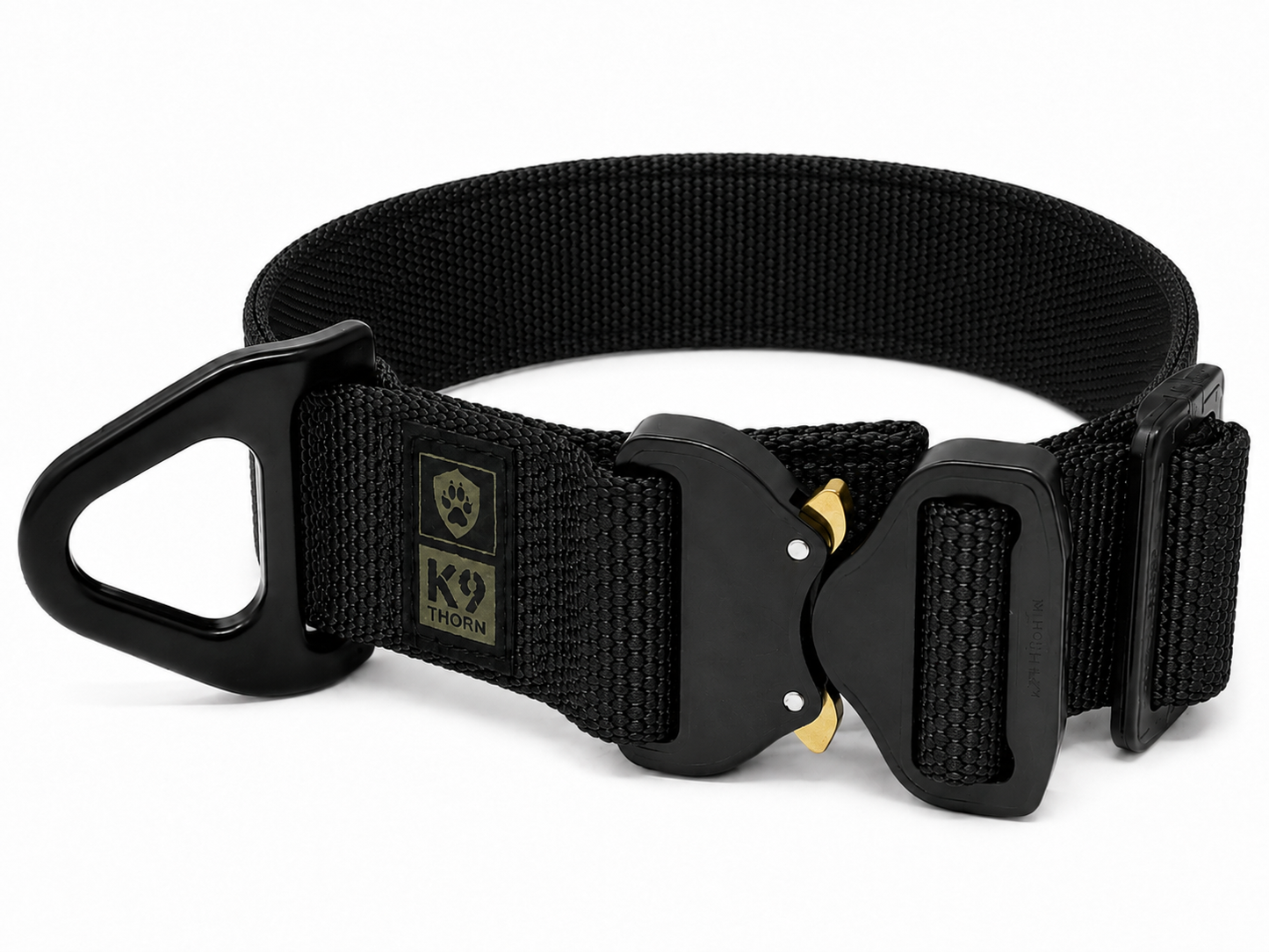 K9 THORN Cobra-Alpha 1.75-Inch Tactical Dog Collar with COBRA Buckle