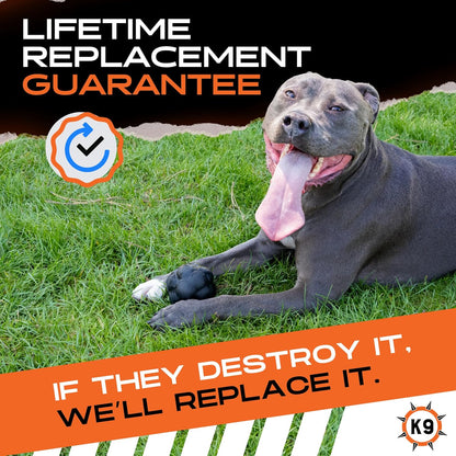 MONSTER K9 - Indestructible Rumble Ball - Guaranteed For Life