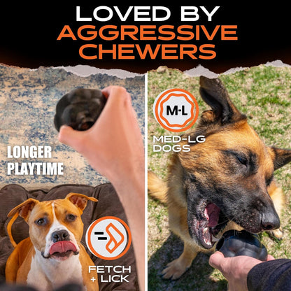 MONSTER K9 - Indestructible Rumble Ball - Guaranteed For Life