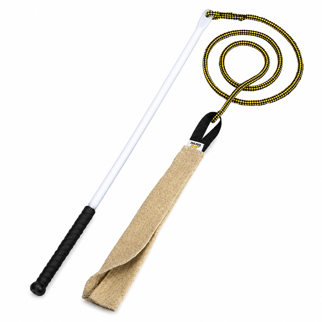 Elite K9 Shamee on a Stick for Dogs – Drive Building Tug for Training & Grip Development