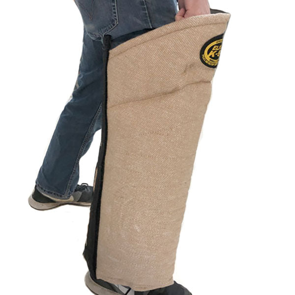 Elite K9 Belgian Style Leg Bite Sleeve – Jute or Synthetic Protection Training Sleeve