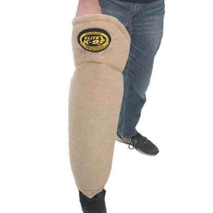 Elite K9 Belgian Style Leg Bite Sleeve – Jute or Synthetic Protection Training Sleeve