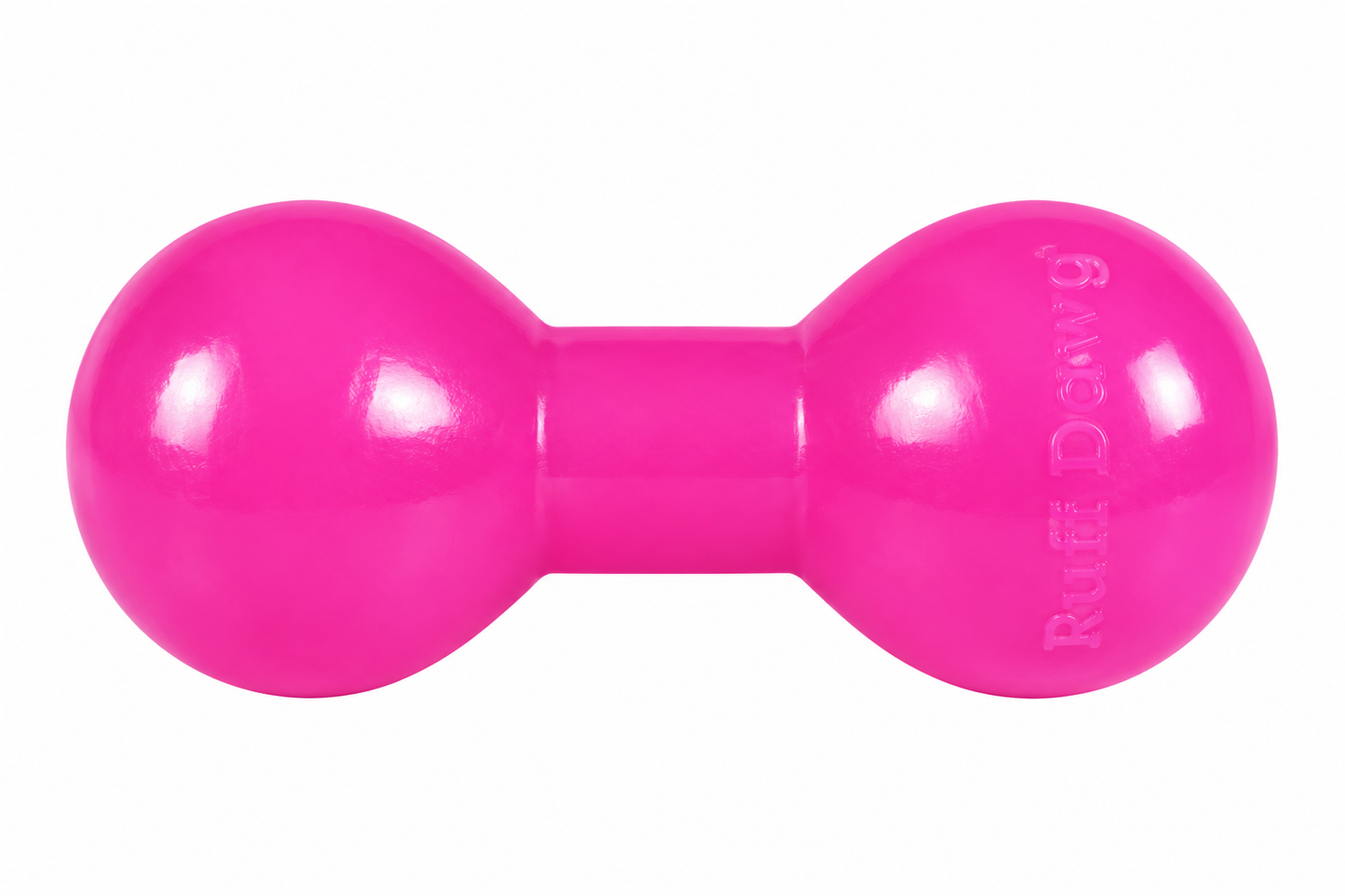 RUFF DAWG Barbell for Aggressive Chewers – Floats, Bounces & Lifetime Guarantee