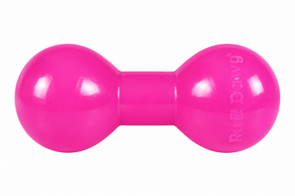 RUFF DAWG Barbell for Aggressive Chewers – Floats, Bounces & Lifetime Guarantee