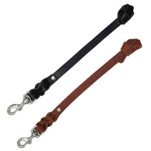 GSS - 12" Leather Pull Tab with Stainless-Steel Clasp