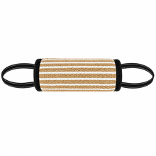 GSS 12" x 3.75" Jute Barrel Bite Roll with 2 Handles