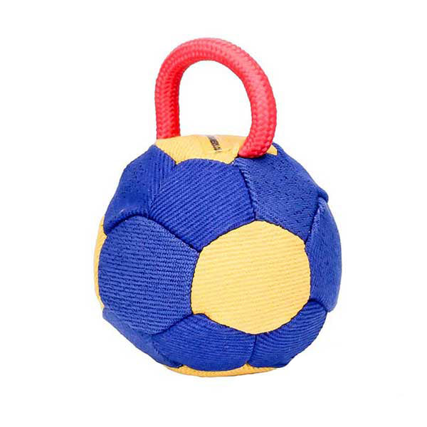 For Dog Trainers - French Linen Ball 6-in in , durable for dogs