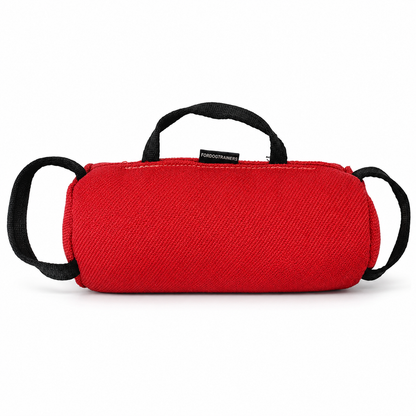 FDT French Linen Bite Roll with 3 Handles for Dogs – Durable Training Tug for Bite Work & Grip Development