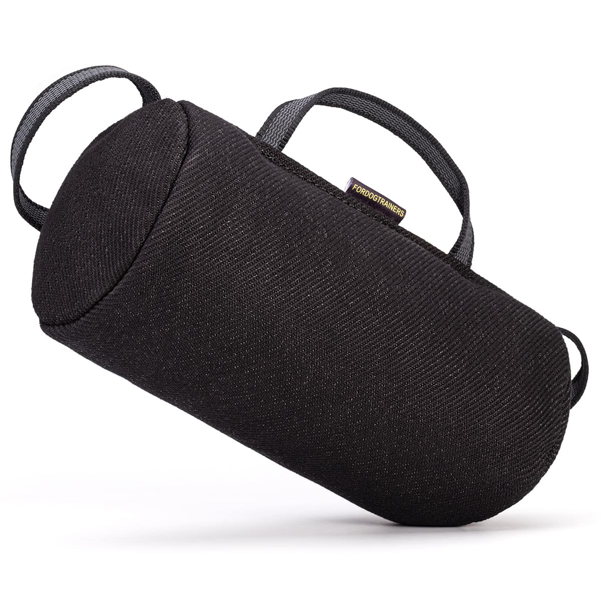 FDT Soft French Linen Bite Roll with 3 Handles for Dogs – Durable Training Tug for Bite Work & Grip Development