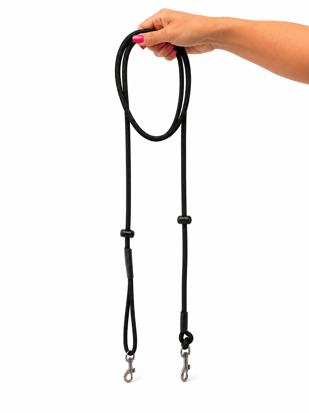 GSS Heavy-Duty 1/4" ParaMax Hands-Free Dog Leash – 8 ft
