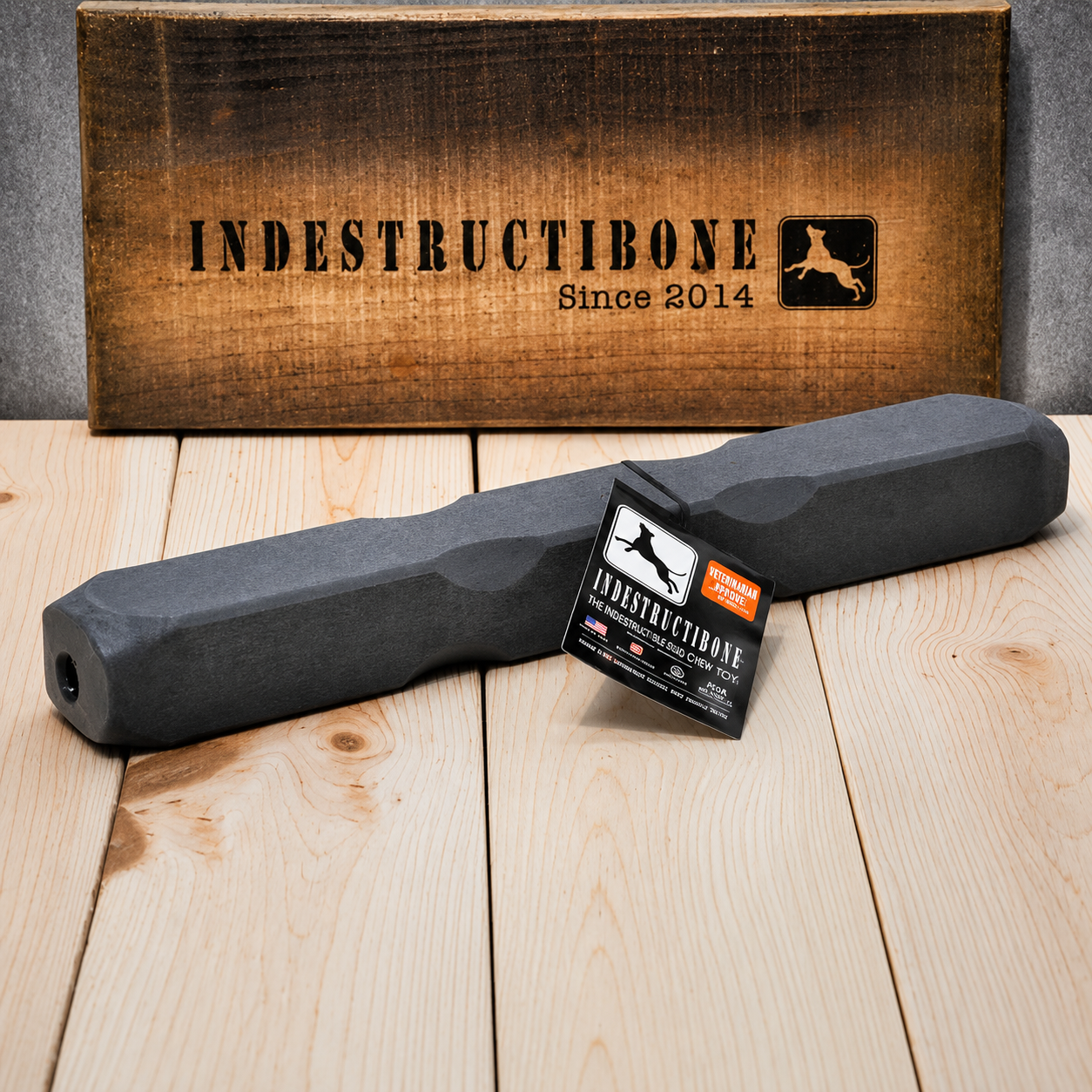 Indestructibone Super Max for Aggressive Chewers (101+ lbs) – Ultra Durable & Made in USA