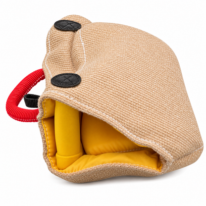 FDT Jute Grip & Drive Bite Builder for Puppies & Young Dogs