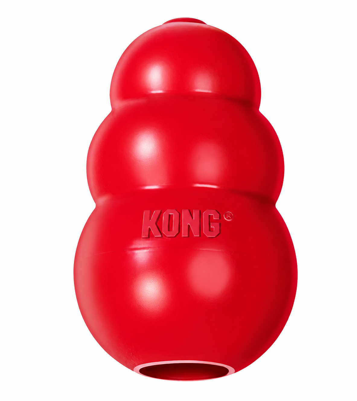 KONG Classic Dog Toy for Dogs – Durable Natural Rubber, Treat Dispensing & Bounce