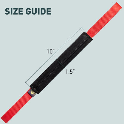 VIPER - 10" Firm Leather Pocket Tug with Two Handles