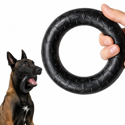 MONSTER K9 Chew Ring for Aggressive Chewers – Lifetime Guarantee & Ultra Durable