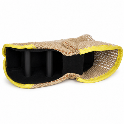 FDT - Jute Puppy Bite Sleeve Builder with 2 Hard Handles & Soft Handle
