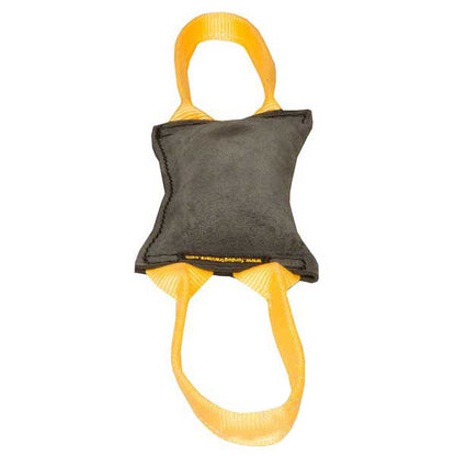 FOR DOG TRAINERS - 'Firm Bite' Leather Tug for Young Dog Training in , durable for dogs