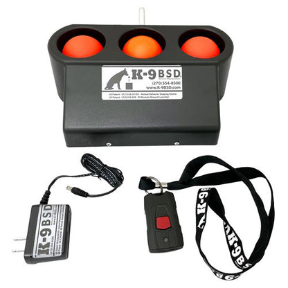 K-9 BSD 3 Ball Launcher – Remote Ball Reward Launcher for Dogs