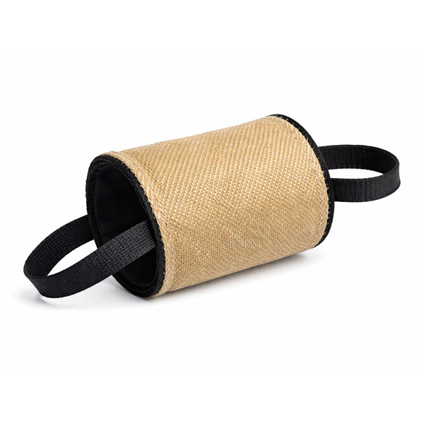 FDT - Viper Jute Cylinder Mini Bite Roll – Soft Training Tug for Dogs