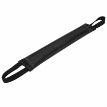 FDT 24" Leather Bite Tug with Two Handles – Leather Training Tug for Grip & Drive Building