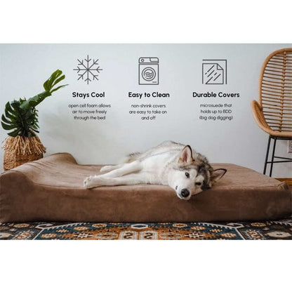 BIG BARKER - 7" Orthopedic Dog Bed Animals & Pet Supplies German Shepherd Shop 