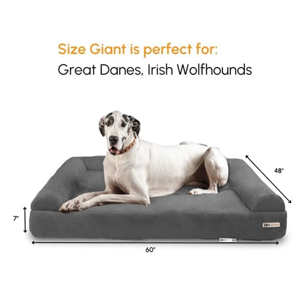 BIG BARKER - 7" Orthopedic Dog Bed Animals & Pet Supplies German Shepherd Shop 