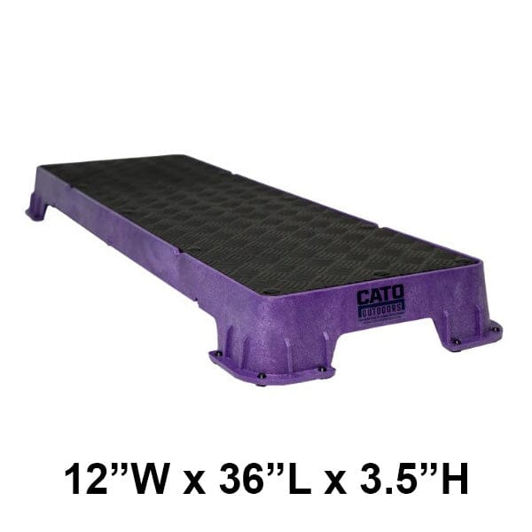 CATO OUTDOORS - Cato Plank XL Platform Cato Outdoors Without Tilt Stand Purple 