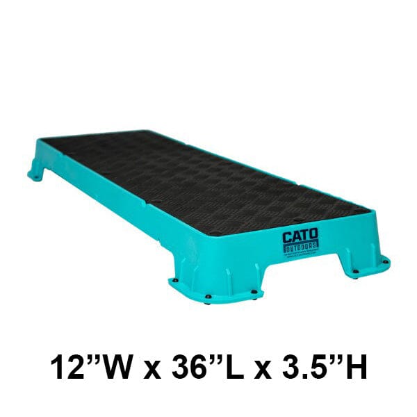 CATO OUTDOORS - Cato Plank XL Platform Cato Outdoors Without Tilt Stand Teal 