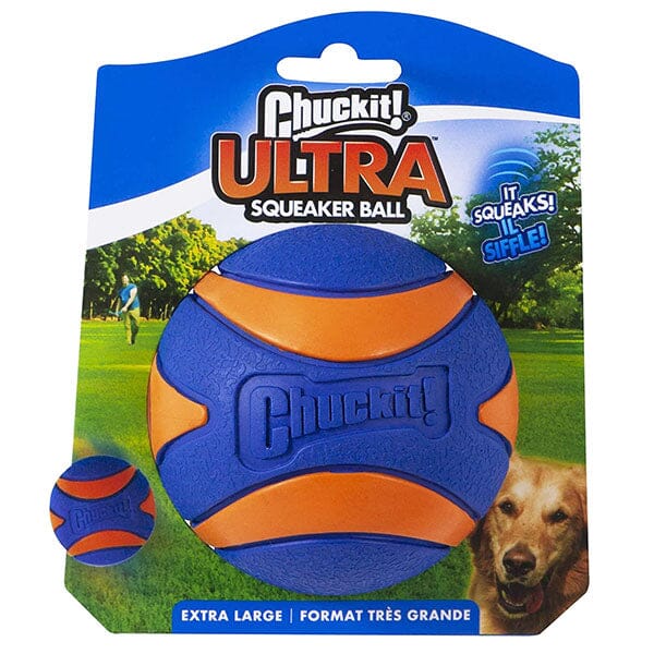 CHUCKIT - Ultra Squeaker Ball Dog Toy Dog Toys Chuckit X-Large 3.5" 