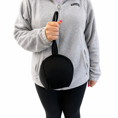 DOGTECH 5.5" Synthetic Dog Training Ball with Handle