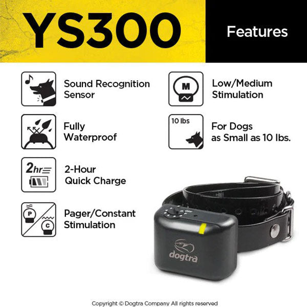 DOGTRA - YS300 No Bark Collar