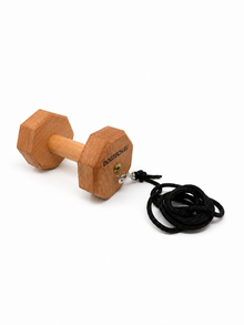DOGTECH Magnetic Dog Training Barbell with Rope Attachment – 2.25 lb
