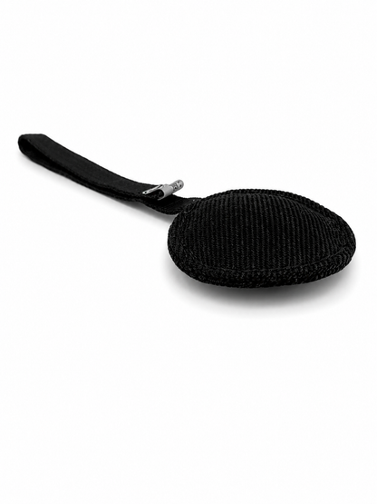 DOGTECH 4" Synthetic Flat Disk Dog Tug with Handle